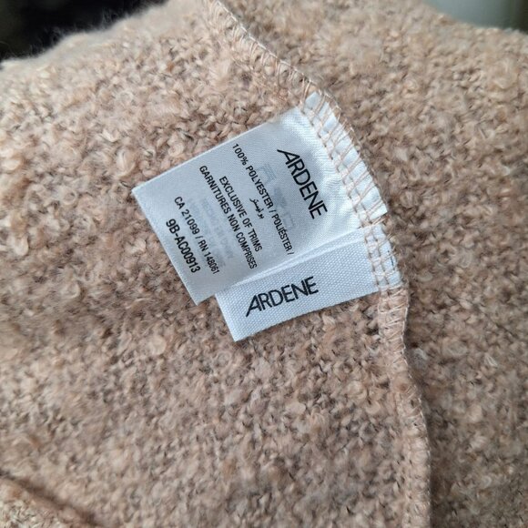 Ardene Large Pink Scarf Inifinity Long Soft Warm Wide Fring - Picture 8 of 9